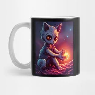 Gloriana the Cutest Cat in the World Manifests a Light Orb Mug